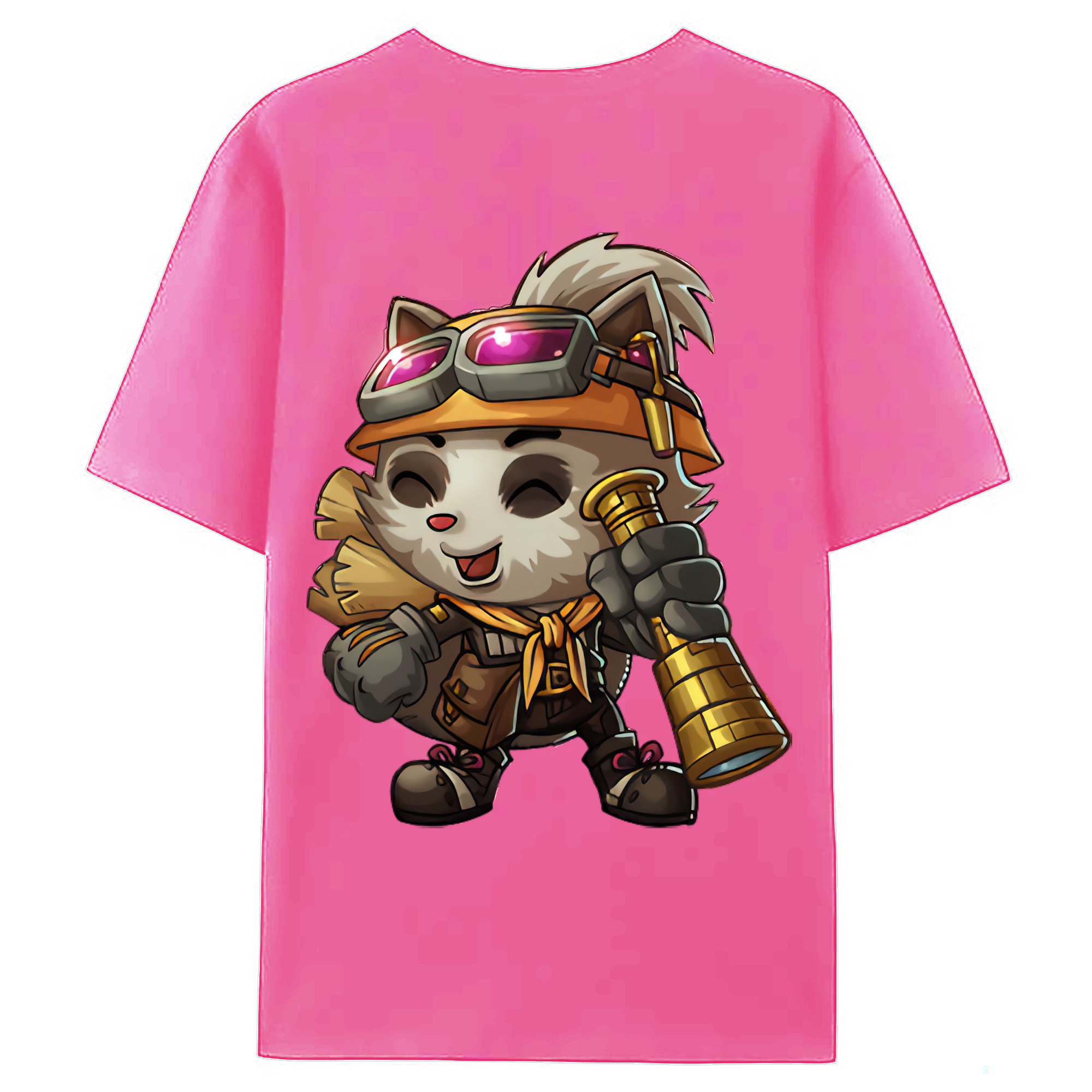 （画像用） リーグ・オブ・レジェンド League of Legends LOL レディース半袖Tシャツ(バックプリント)